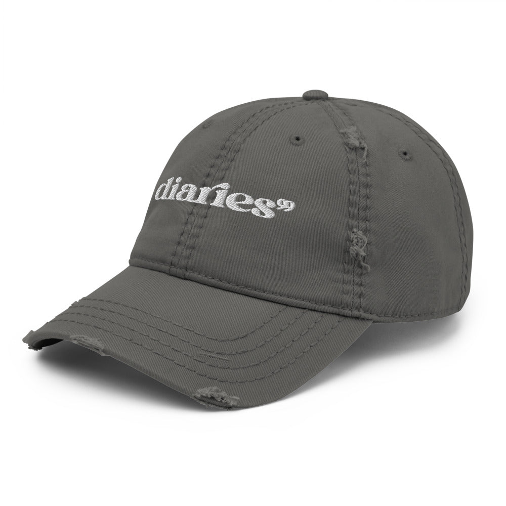 Vintage ripped logo cap